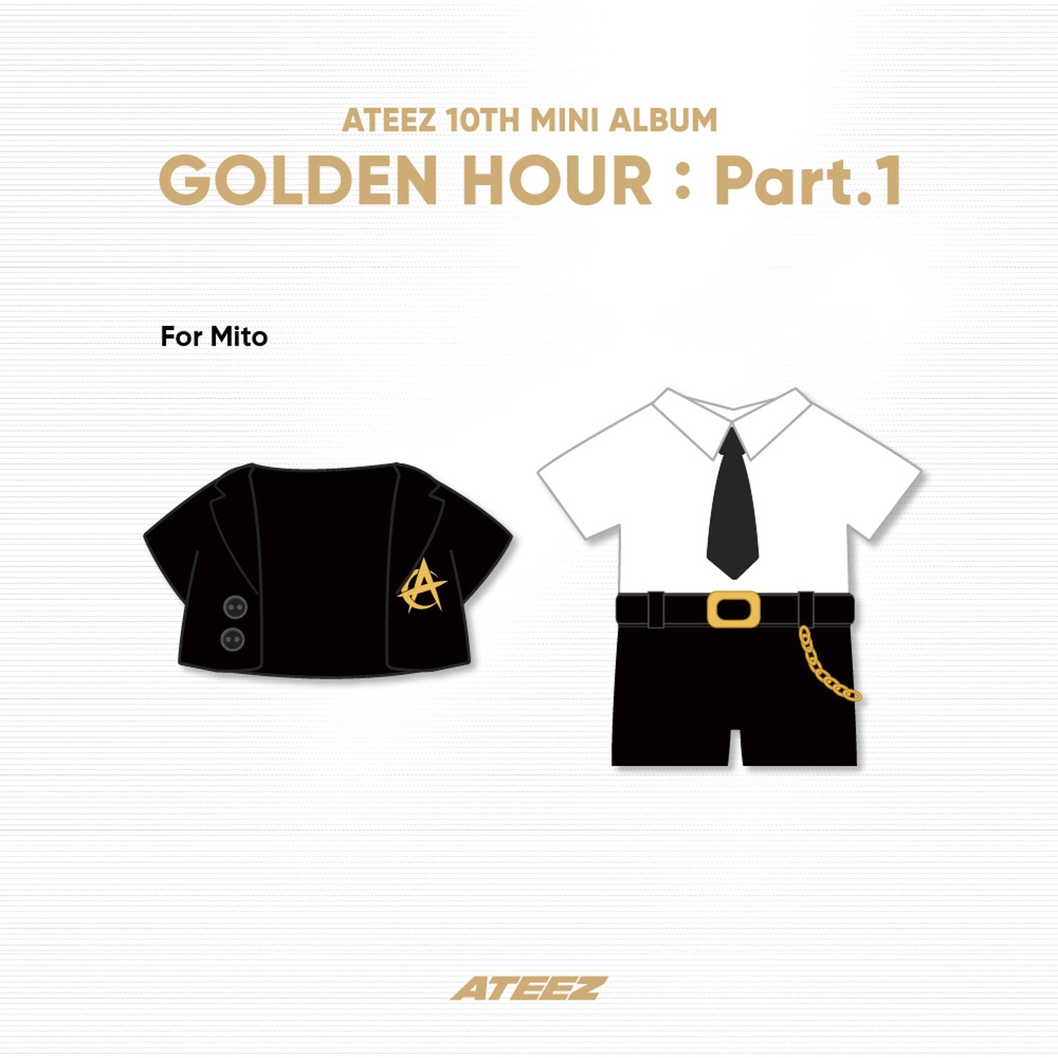 ATEEZ - GOLDEN HOUR : PART.1 OFFICIAL MD MITO SUIT - COKODIVE