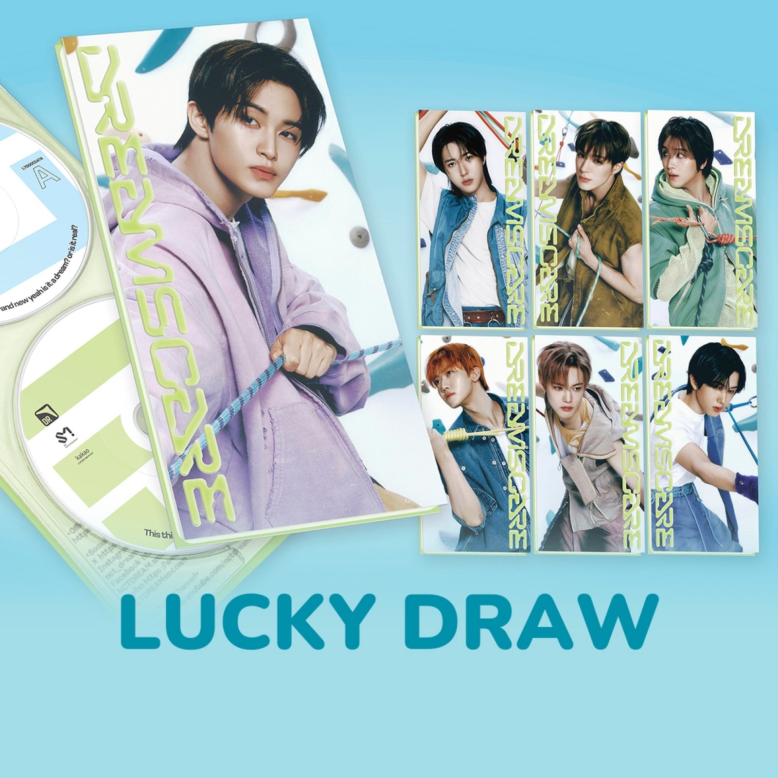 NCT DREAM - DREAMSCAPE 4TH FULL ALBUM WITHMUU LUCKY DRAW EVENT VERTICAL FLIP VER RANDOM