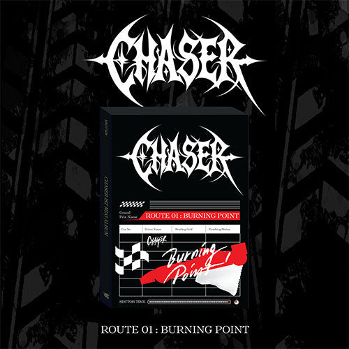 CHASER - ROUTE 01 : BURNING POINT 1ST ALBUM OVERALL VER - COKODIVE