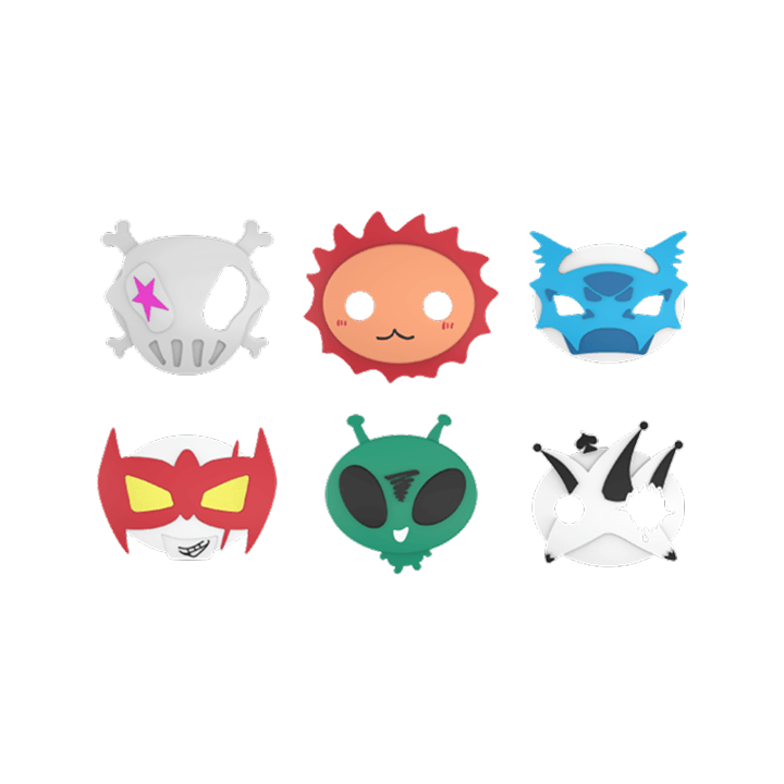 P1HARMONY - OFFICIAL LIGHT STICK VER.2 CUSTOM MASK | COKODIVE