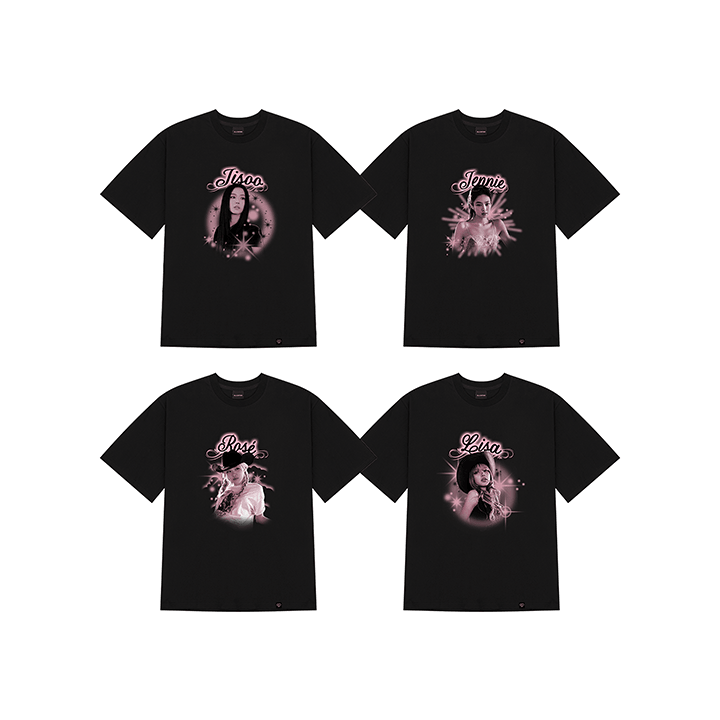 BLACKPINK - JUMP POP UP OFFICIAL MD PHOTO T-SHIRT TYPE 3