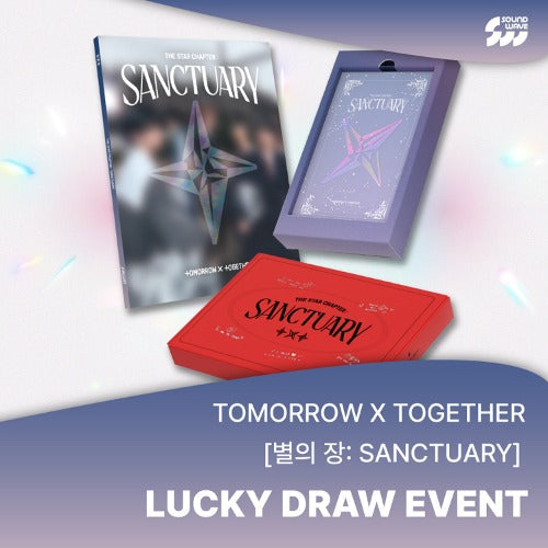 TXT - THE STAR CHAPTER : SANCTUARY 7TH MINI ALBUM SOUNDWAVE LUCKY DRAW EVENT PHOTOBOOK SET - COKODIVE