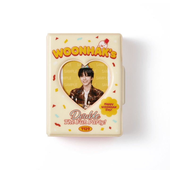 BOYNEXTDOOR - WOONHAK'S DOUBLE THE FUN PARTY PHOTO CARD CASE - COKODIVE