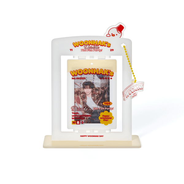 BOYNEXTDOOR - WOONHAK'S DOUBLE THE FUN PARTY PHOTO CARD STAND SET