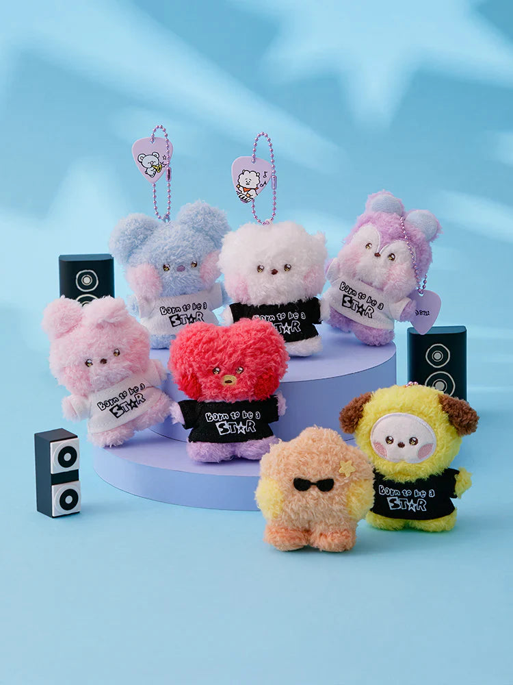 BT21 - MININI BAND MINI PLUSH KEYRING - COKODIVE