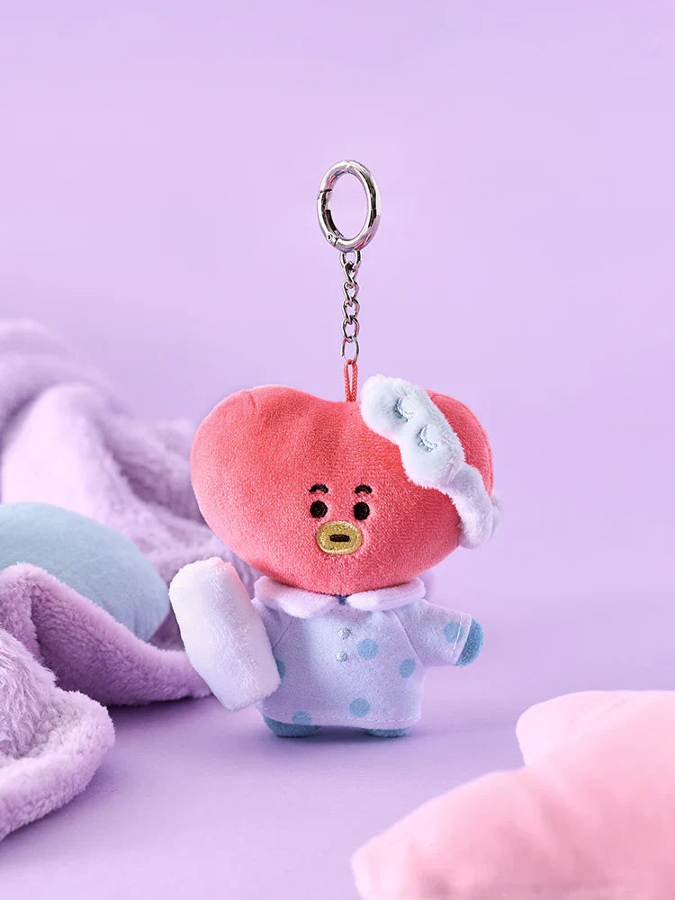 BT21 - SWEET DREAMS EDITION NEW BASIC PAJAMA PLUSH KEYRING - COKODIVE