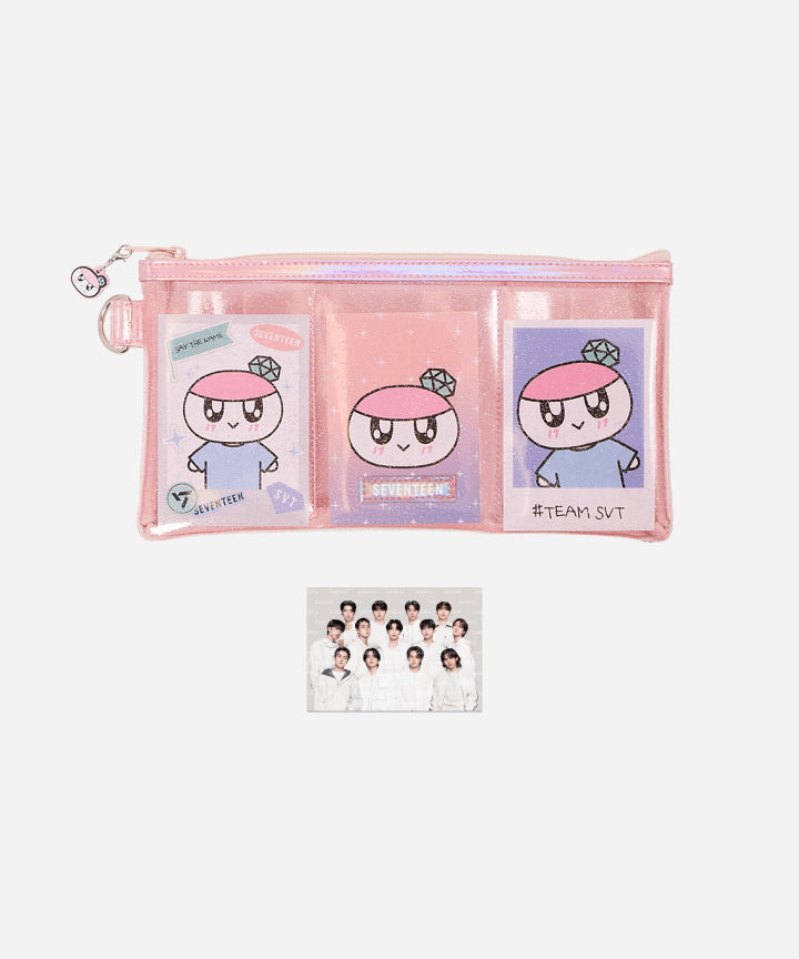 SEVENTEEN - TOUR FOLLOW' AGAIN TO JAPAN OFFICIAL MD BONGBONGEE PHOTO CARD POUCH - COKODIVE