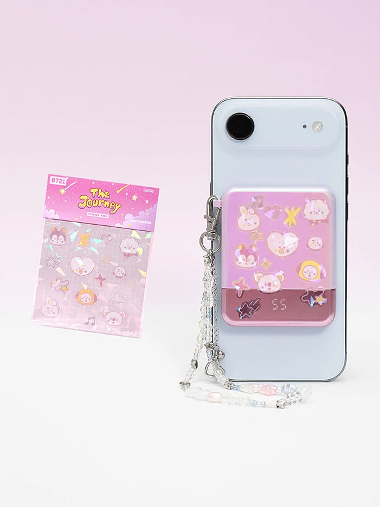 BT21 - COSMIC TRAVEL COLLECTION 5K POWER BANK (THE JOURNEY PINK) - COKODIVE