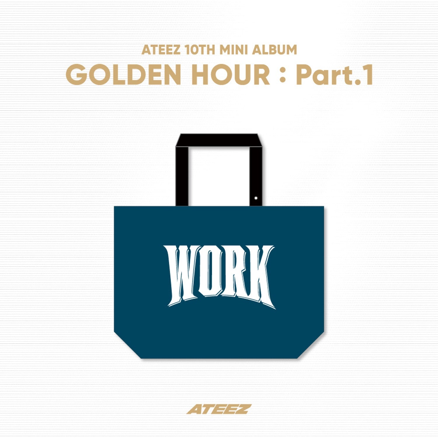 ATEEZ - GOLDEN HOUR : PART.1 OFFICIAL MD REUSABLE BAG - COKODIVE