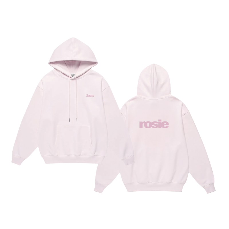 ROSE - ROSIE ENCORE POP-UP OFFICIAL MD 3AM HOODIE PINK - COKODIVE