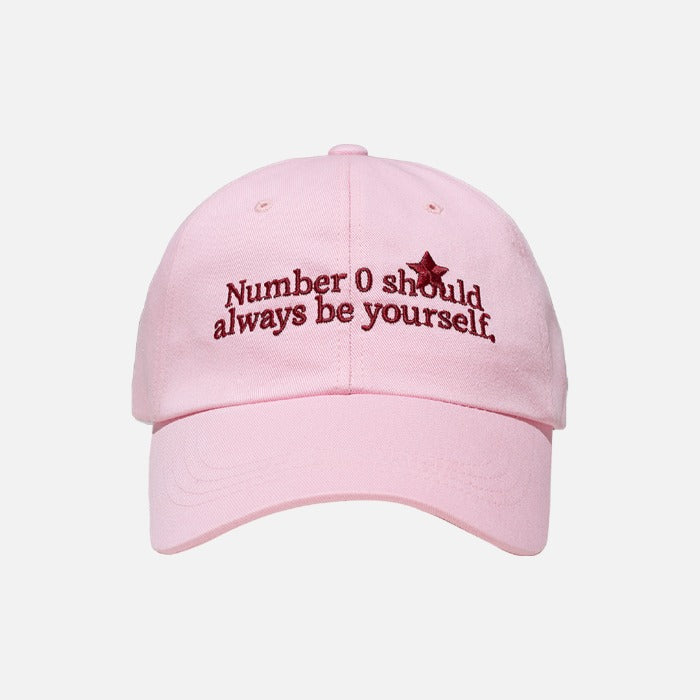 NCT JAEMIN - NARCISSISM &amp; ITZAVIBE COLLABORATION OFFICIAL MD SAYING CAP PINK - COKODIVE