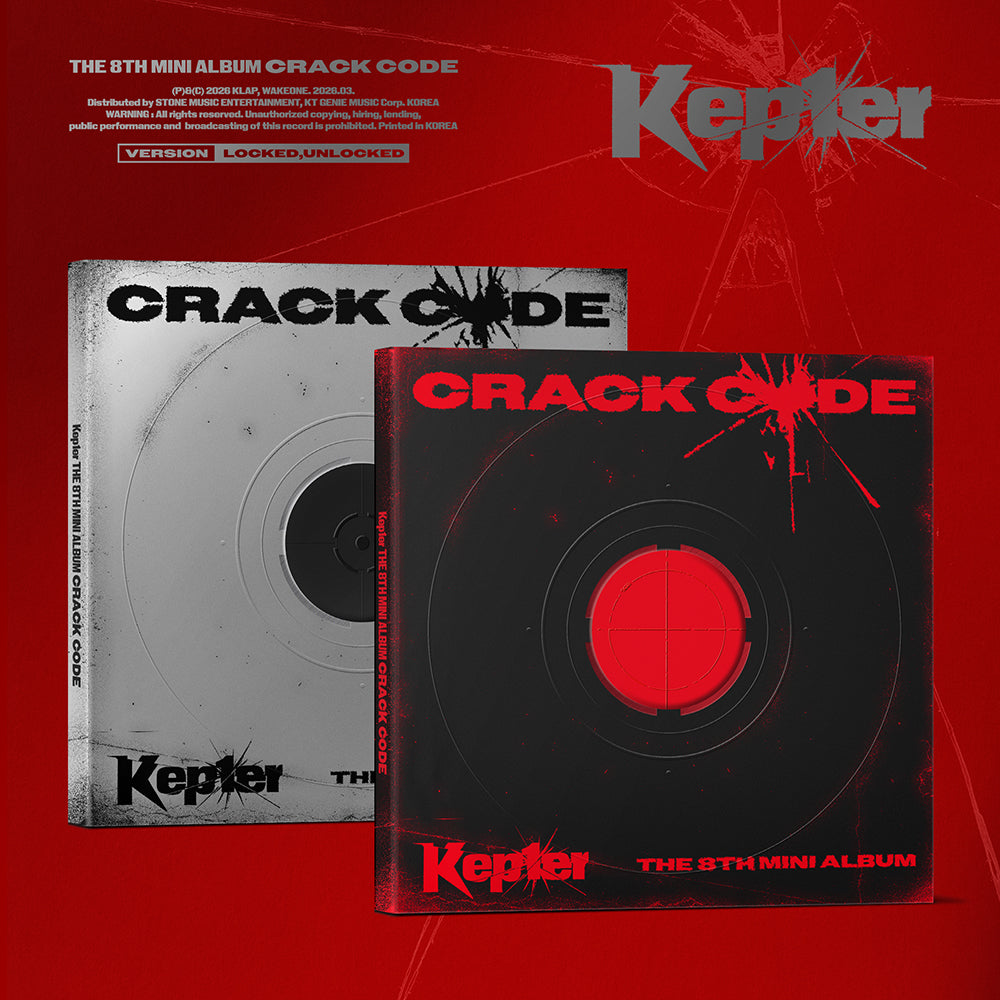 KEP1ER - CRACK CODE 8TH MINI ALBUM STANDARD SET - COKODIVE