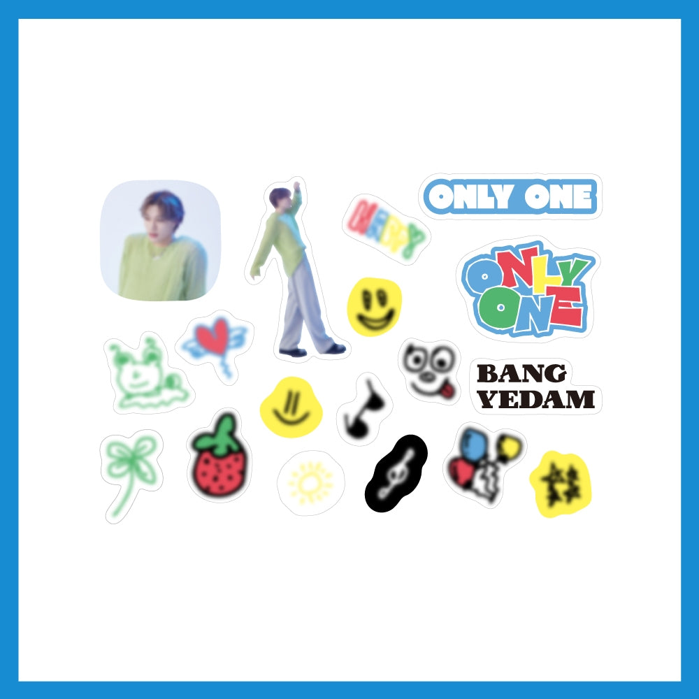 BANGYEDAM - ONLY ONE 1ST MINI ALBUM POP UP OFFICIAL MD STICKER PACK - COKODIVE