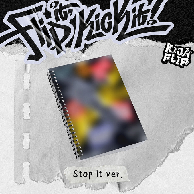 KICKFLIP - FLIP IT, KICK IT! 1ST MINI ALBUM JYP SHOP GIFT STANDARD RANDOM