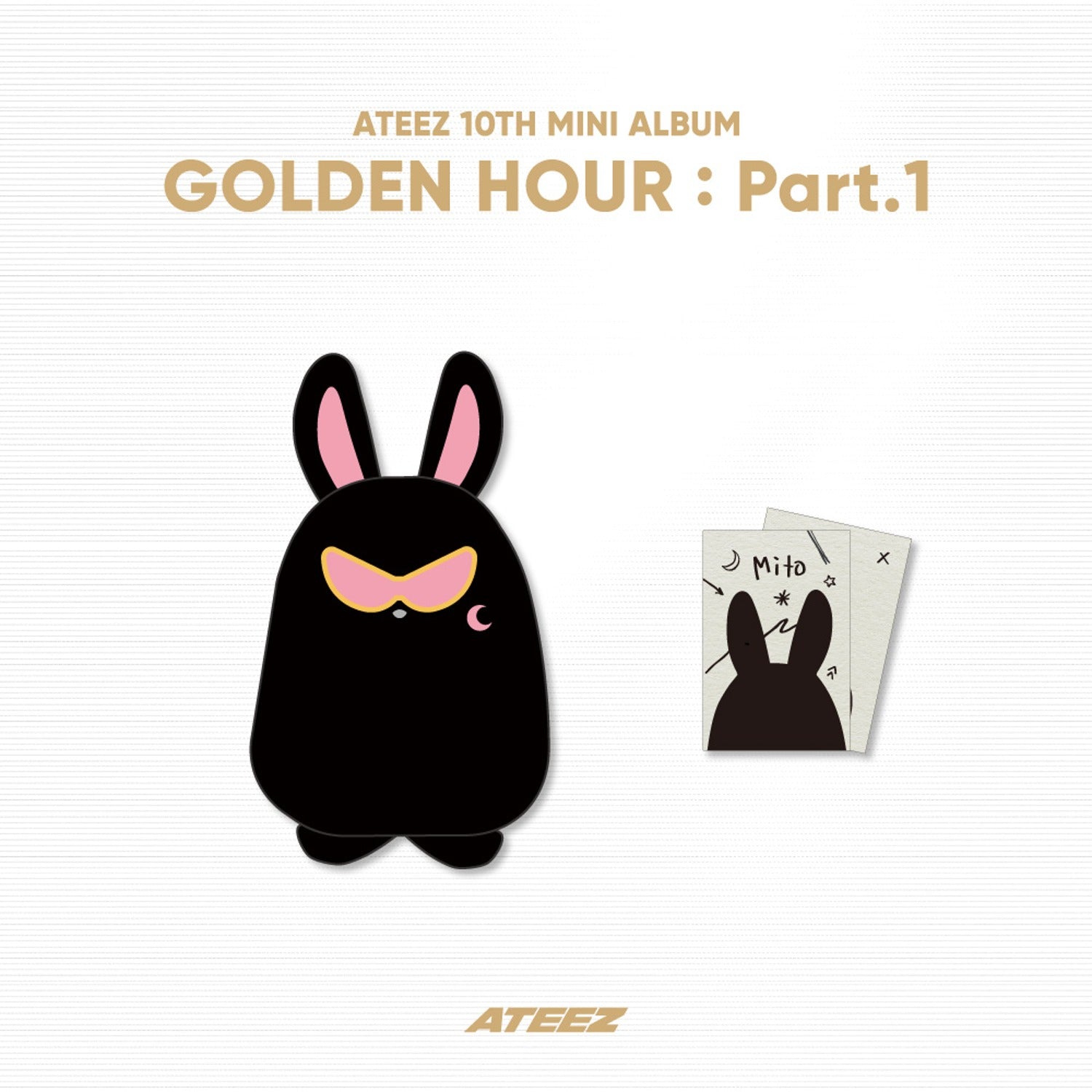 ATEEZ - GOLDEN HOUR : PART.1 OFFICIAL MD MITO STRESS BALL - COKODIVE