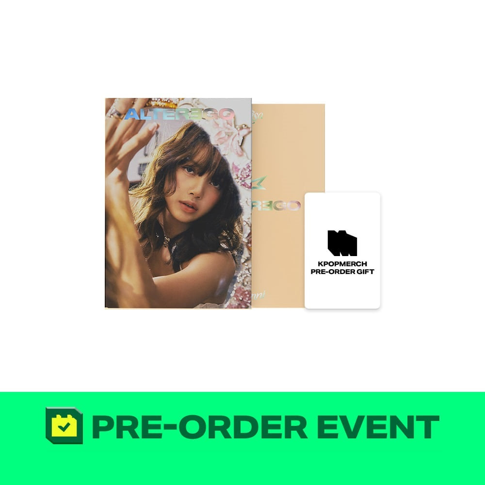 LISA - ALTER EGO SOLO DEBUT ALBUM KPOPMERCH GIFT PHOTOBOOK SUNNI VER