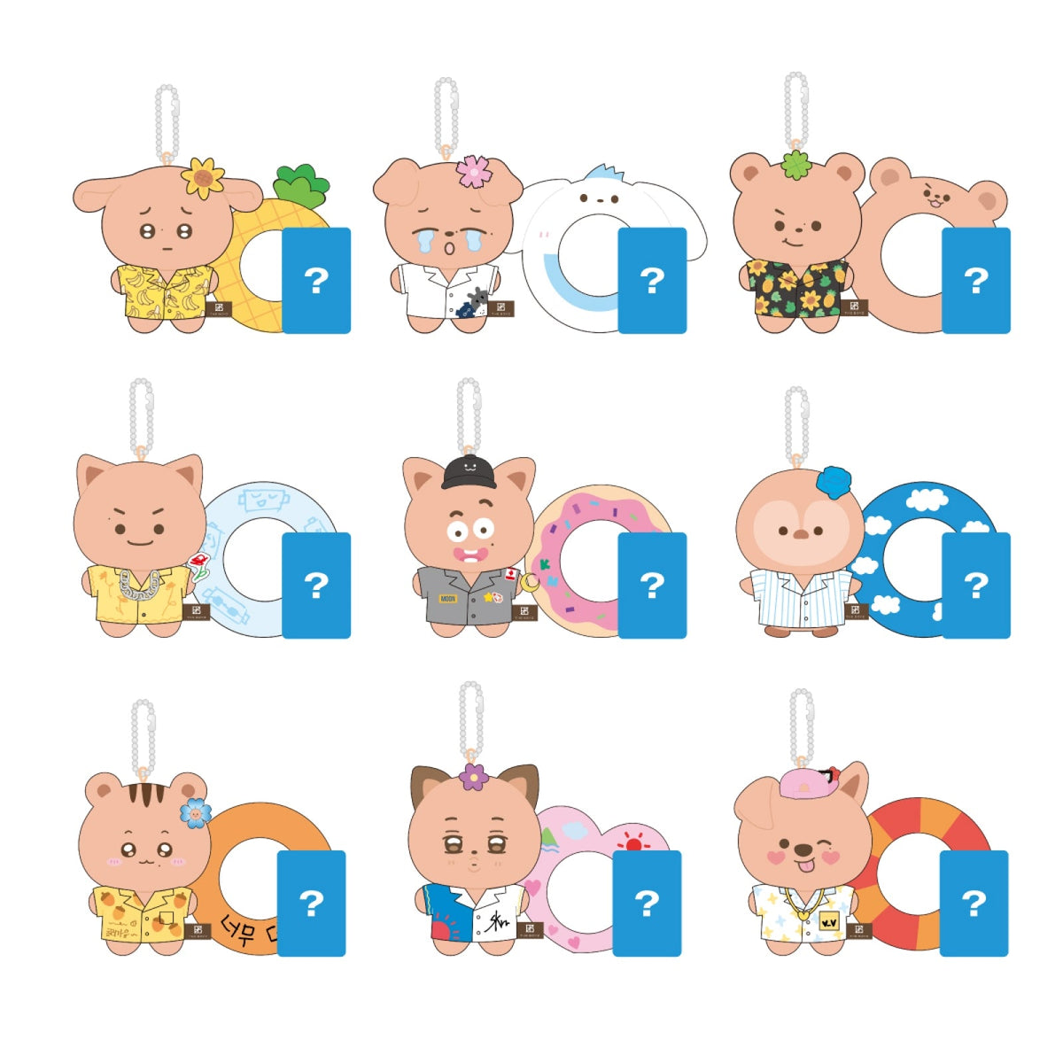 THE BOYZ - THE BLAZE WORLD TOUR IN SEOUL OFFICIAL MD TANNING DOLL - COKODIVE