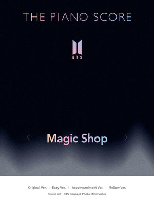 BTS - THE PIANO SCORE : MAGIC SHOP - COKODIVE