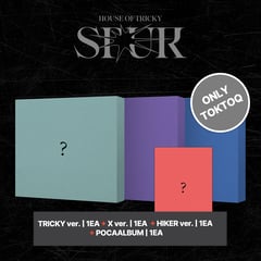 XIKERS - HOUSE OF TRICKY : SPUR 5TH MINI ALBUM TOKTOQ SHOP GIFT TOKTOQ SET - COKODIVE