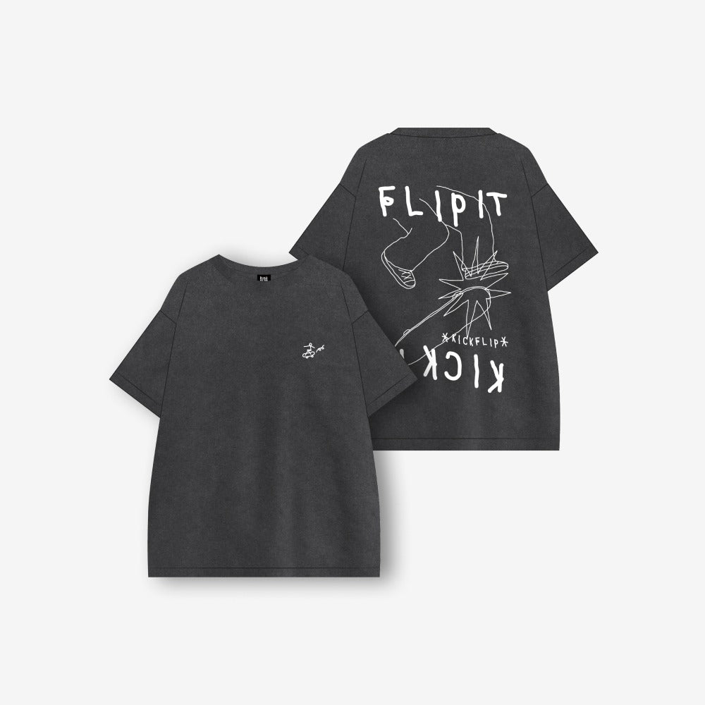 KICKFLIP - FLIP IT, KICK IT! POP-UP STORE OFFIAL MD T-SHIRT - COKODIVE