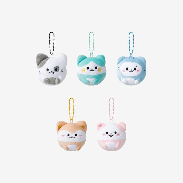 ITZY - TUNNEL VISION 3RD WORLD TOUR OFFICIAL MD TWINZY BALL KEYRING - COKODIVE