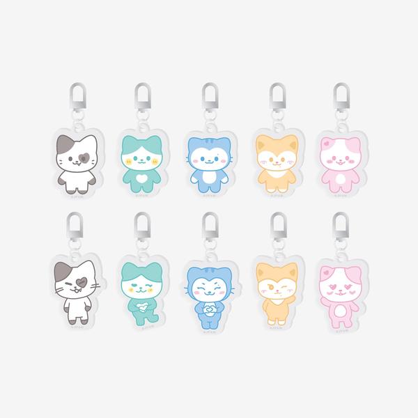 ITZY - TUNNEL VISION 3RD WORLD TOUR OFFICIAL MD TWINZY SECRET ACRYLIC KEYRING - COKODIVE