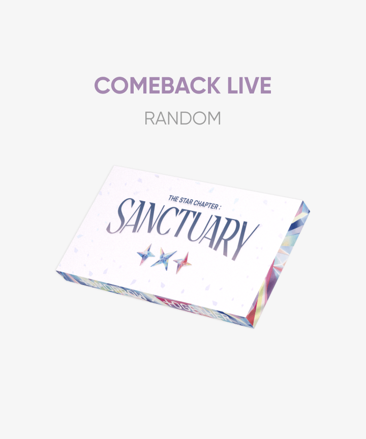 TXT - THE STAR CHAPTER : SANCTUARY 7TH MINI ALBUM WEVERSE COMEBACK LIVE GIFT ANGEL VER RANDOM - COKODIVE