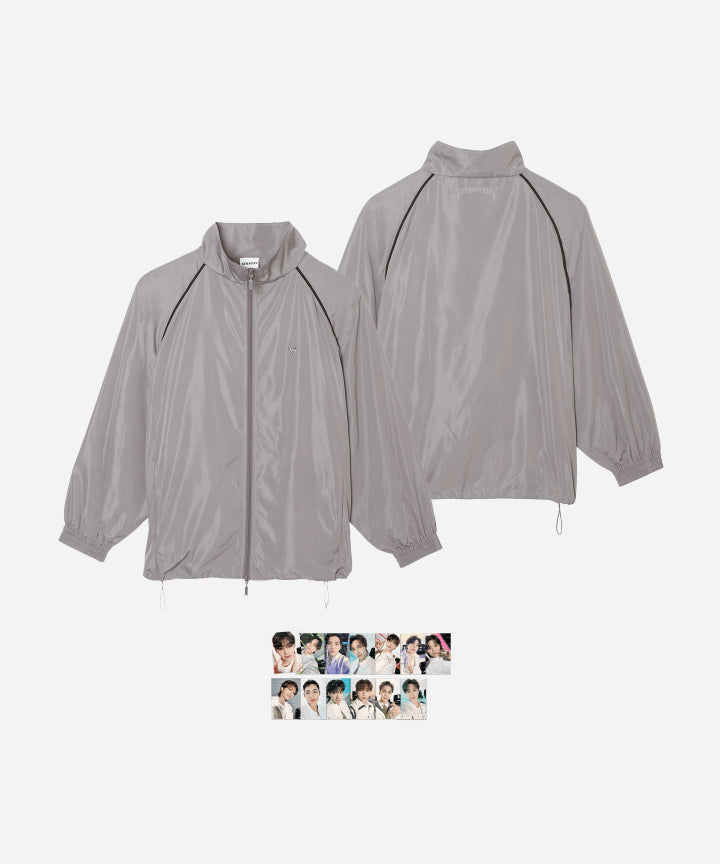 SEVENTEEN - TOUR FOLLOW' AGAIN TO JAPAN OFFICIAL MD UV CUT JACKET (GRAY) - COKODIVE