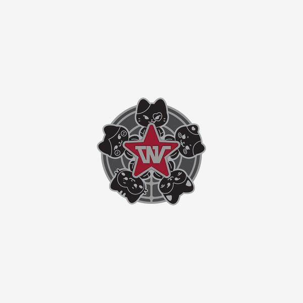 ITZY - TUNNEL VISION 3RD WORLD TOUR OFFICIAL MD TWINZY SPIN BADGE - COKODIVE