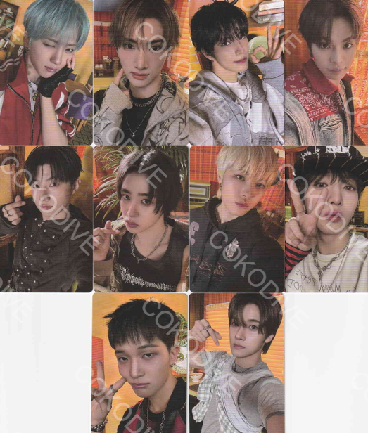 [ONLY PHOTOCARD SET] XIKERS - ROUTE ZERO : THE ORA 7TH MINI ALBUM POCAALBUM VER PHOTOCARD A VER