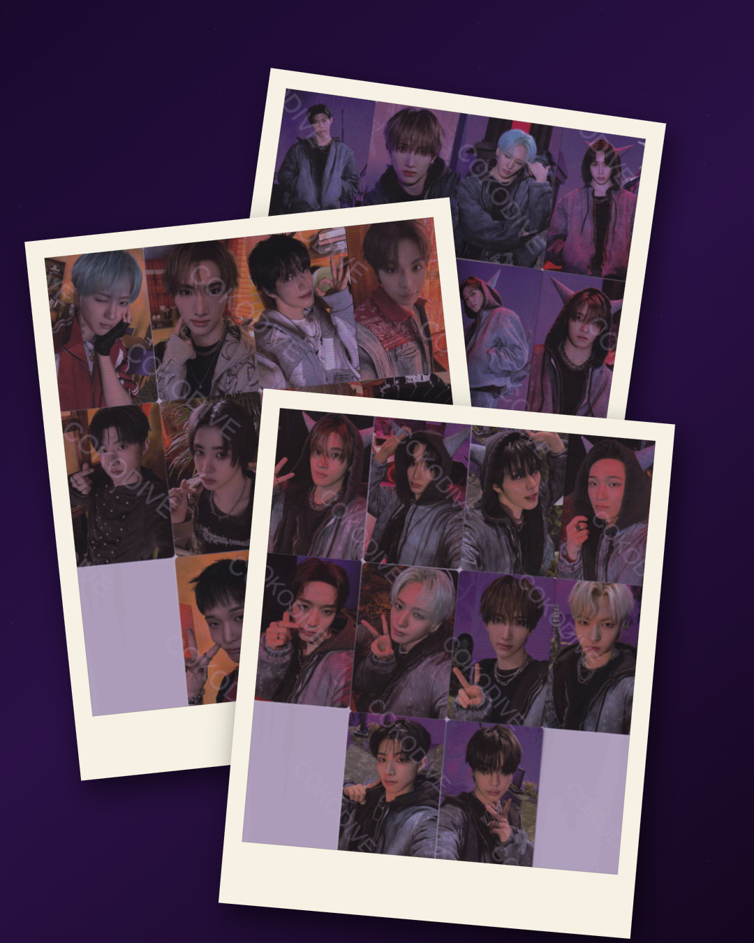 [ONLY PHOTOCARD SET] XIKERS - ROUTE ZERO : THE ORA 7TH MINI ALBUM POCAALBUM VER PHOTOCARD ALL SET (A+B+C) - COKODIVE