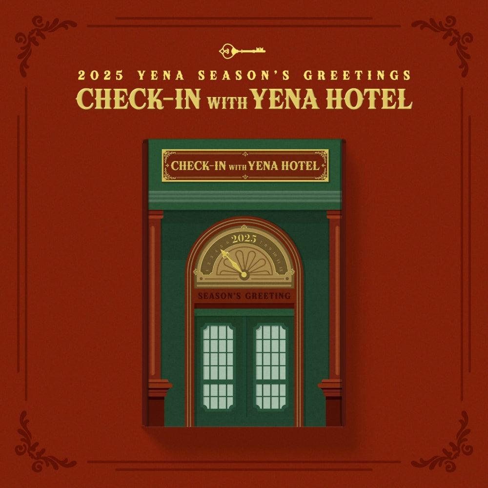 YENA - CHECK-IN WITH YENA HOTEL 2025 SEASON&#39;S GREETINGS EVERLINE GIFT - COKODIVE