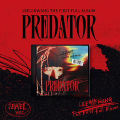 PRE ORDER LEE GIKWANG - PREDATOR 1ST FULL ALBUM JEWEL VER.