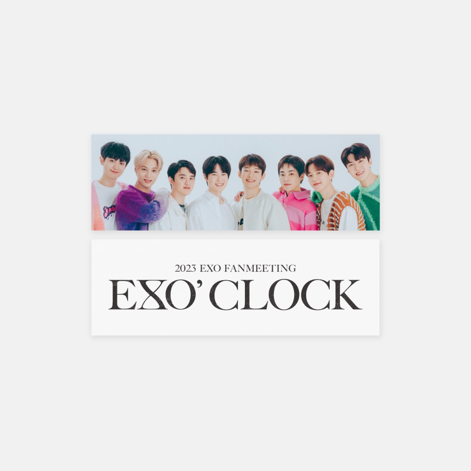 EXO - 2023 FANMEETING EXO' CLOCK OFFICIAL MD - COKODIVE