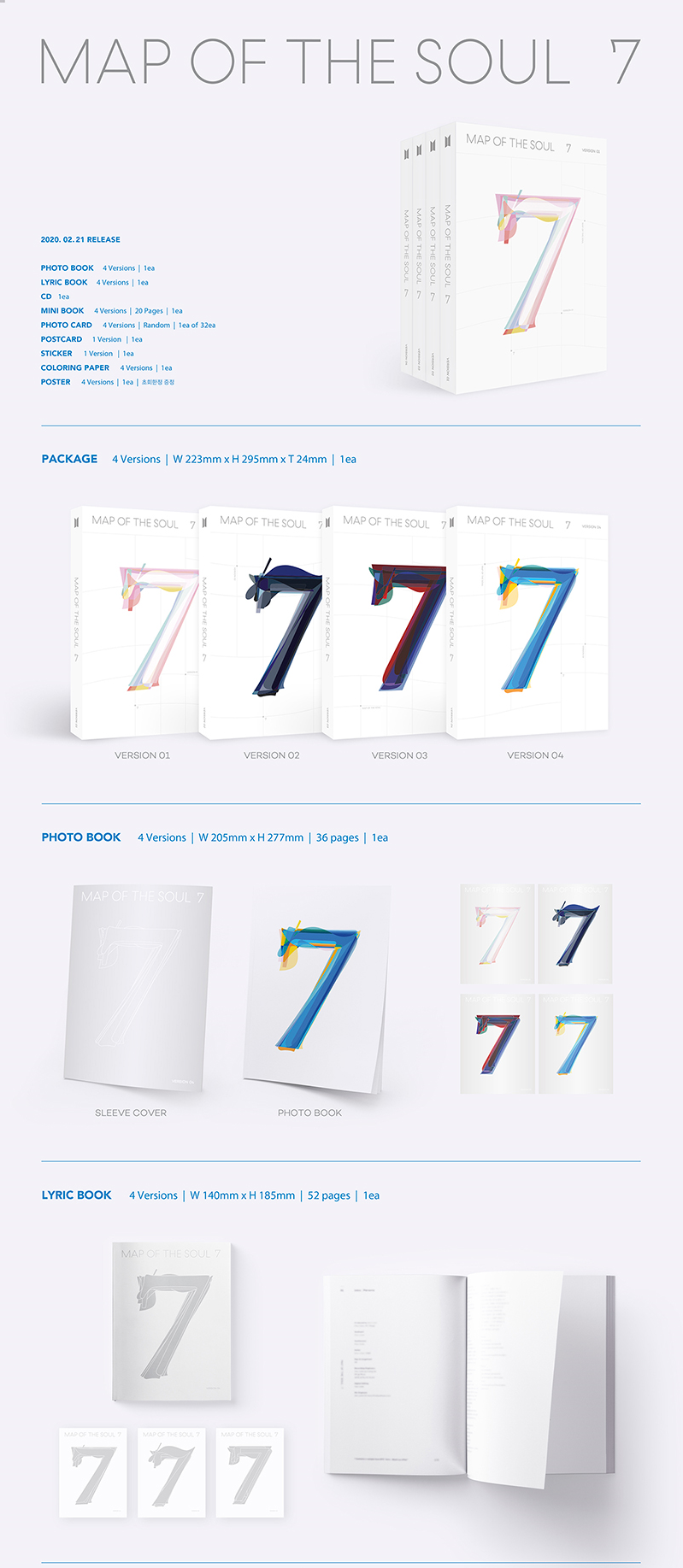 BTS - 4TH FULL ALBUM MAP OF THE SOUL 7 | COKODIVE BTS - 4TH FULL ALBUM MAP OF THE SOUL 7 | COKODIVE