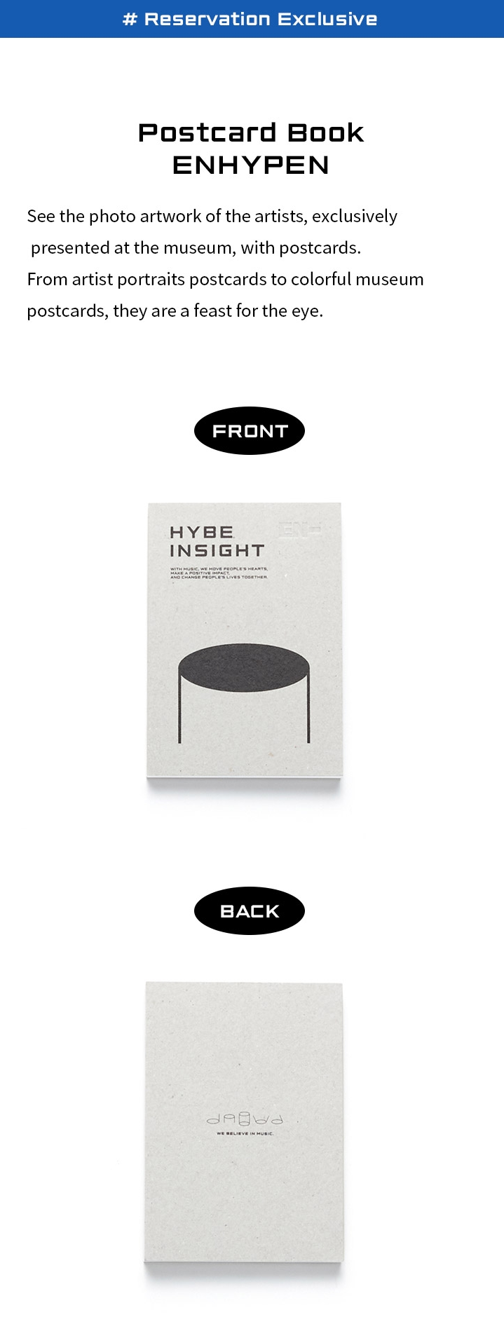 HYBE INSIGHT VISITOR ONLY OFFICIAL MERCH - COKODIVE