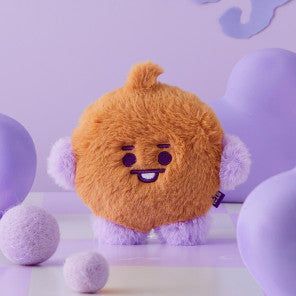 BT21 BABY FLAT FUR PURPLE HEART EDITION - COKODIVE