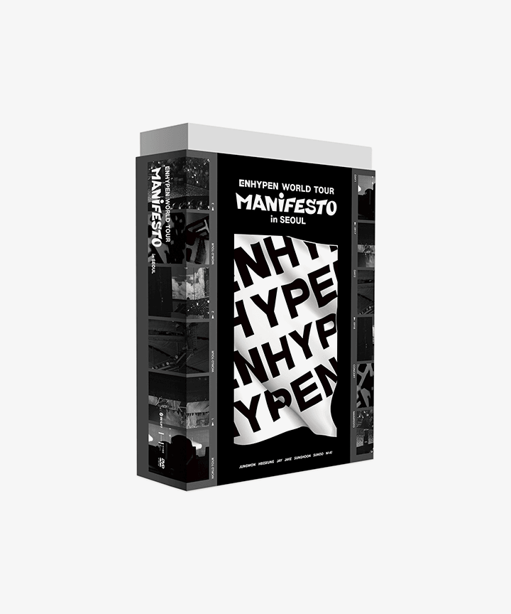 ENHYPEN - MANIFESTO WORLD TOUR IN SEOUL DIGITAL CODE + DVD SET 