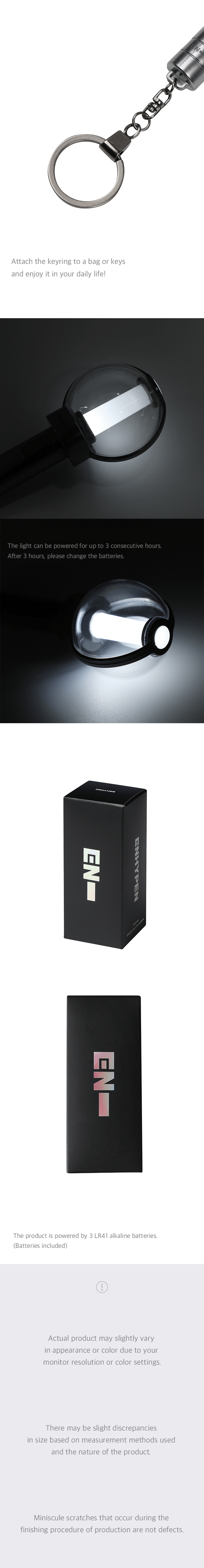 ENHYPEN - OFFICIAL LIGHT STICK KEYRING - COKODIVE