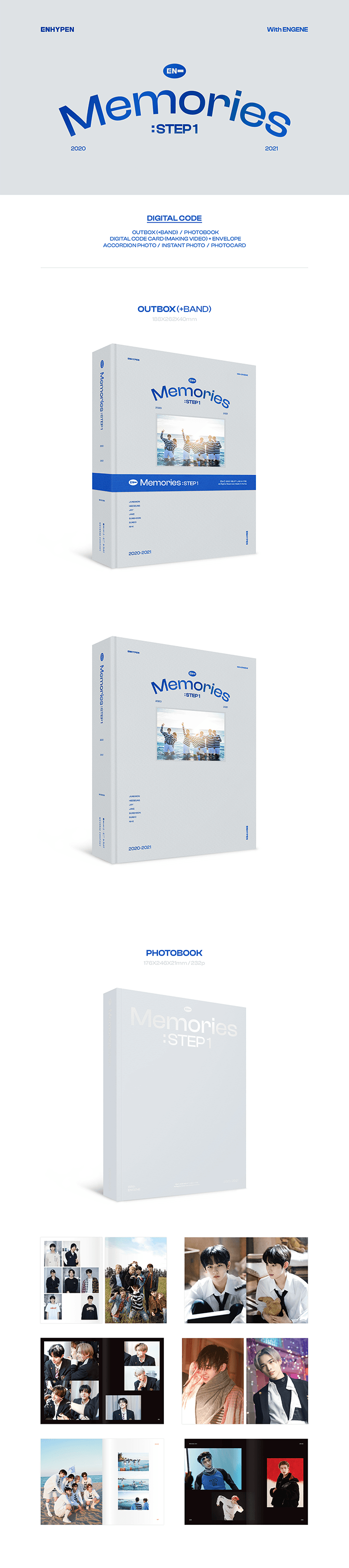 ENHYPEN - PIECES OF MEMORIES PHOTOBOOK - COKODIVE