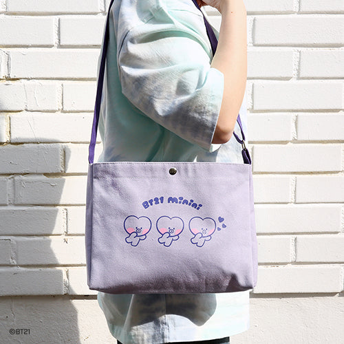 BT21 MININI CANVAS BAG AND POUCH - COKODIVE