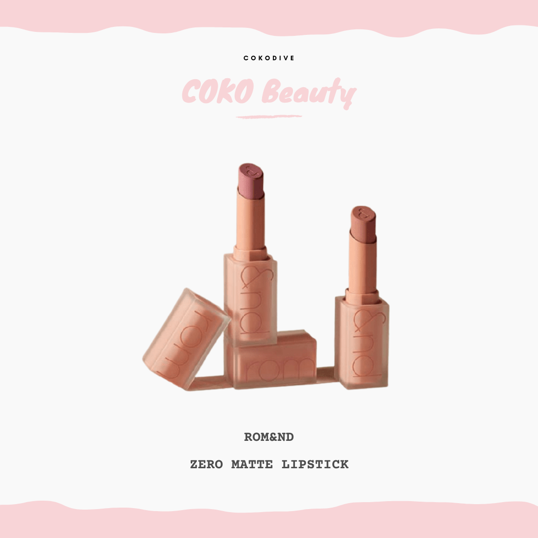 ROM&amp;ND - ZERO MATTE LIPSTICK - COKODIVE