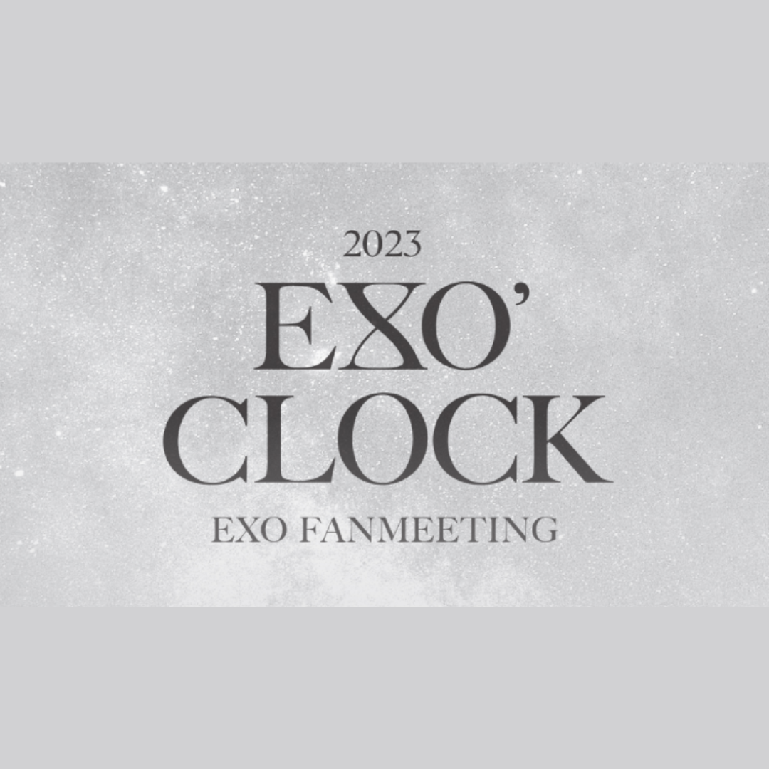 EXO - 2023 FANMEETING EXO&#39; CLOCK OFFICIAL MD - COKODIVE