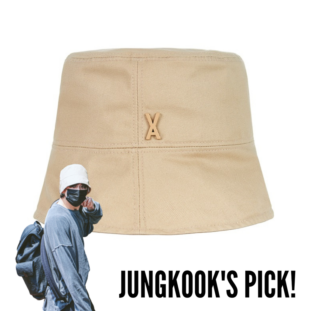 BTS Jungkook(JK) MusicBank VARZAR Label Drop Over Fit Bucket