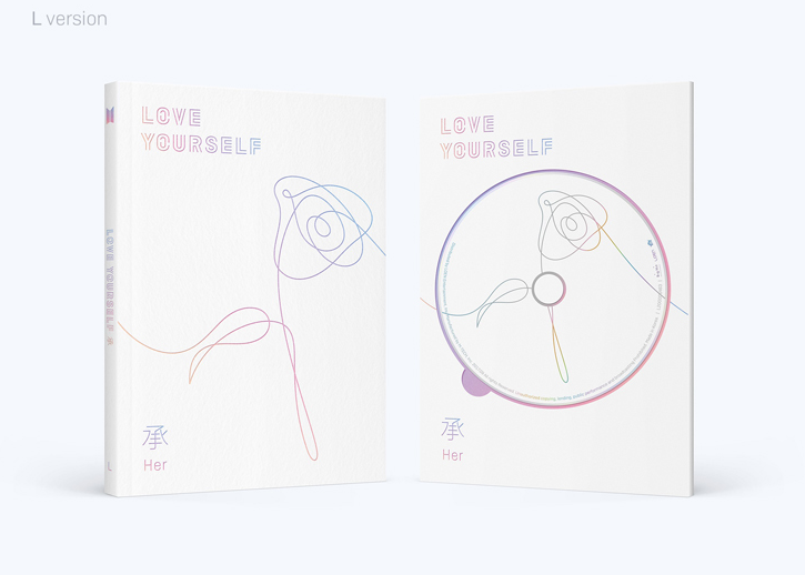 BTS - 5TH MINI MINI ALBUM LOVE YOURSELF 承 Her BTS - 5TH MINI MINI ALBUM LOVE YOURSELF 承 Her