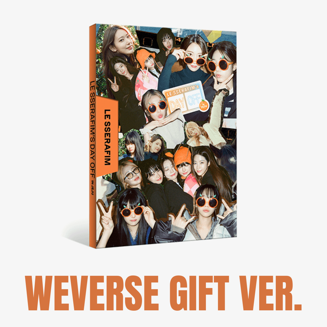 LE SSERAFIM - DAY OFF IN JEJU PHOTOBOOK WEVERSE GIFT VER. - COKODIVE