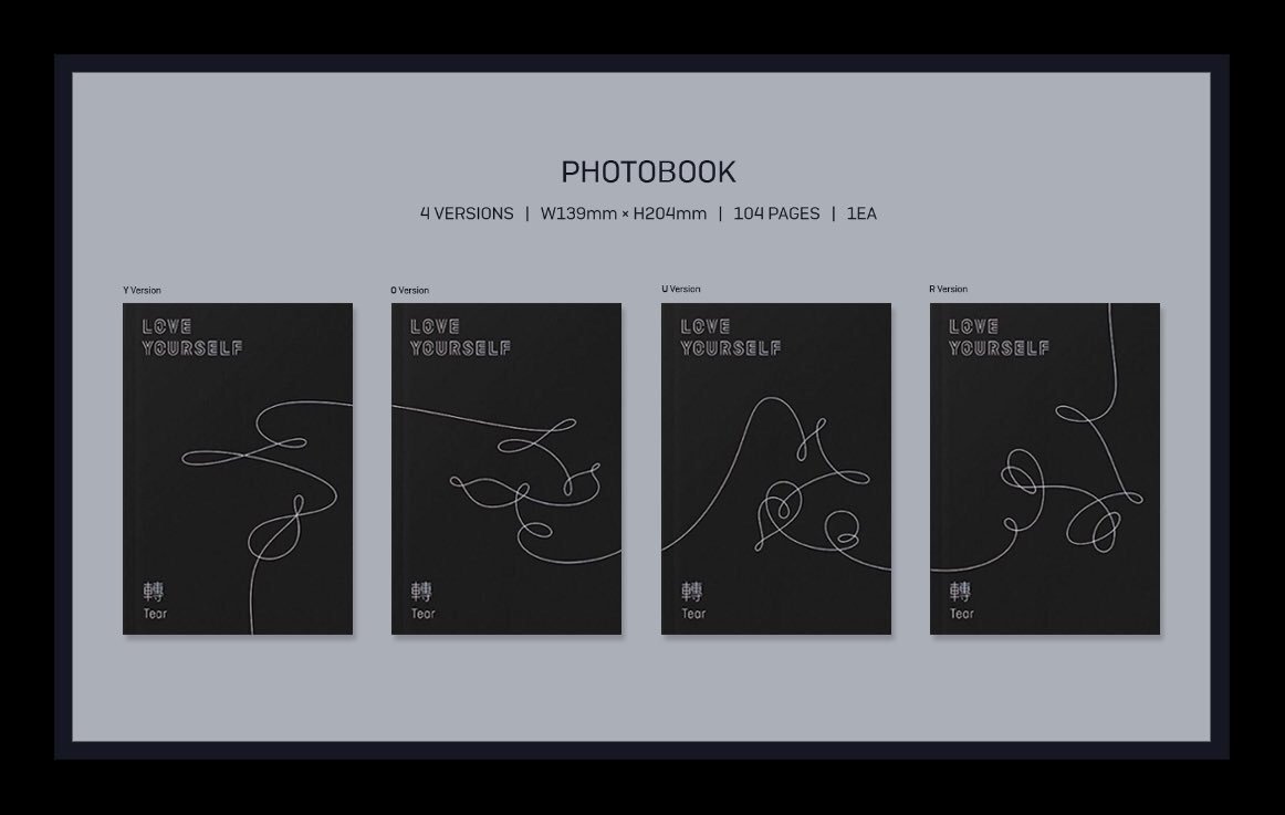 BTS - 3ER ÁLBUM COMPLETO LOVE YOURSELF 轉 TEAR - COKODIVE