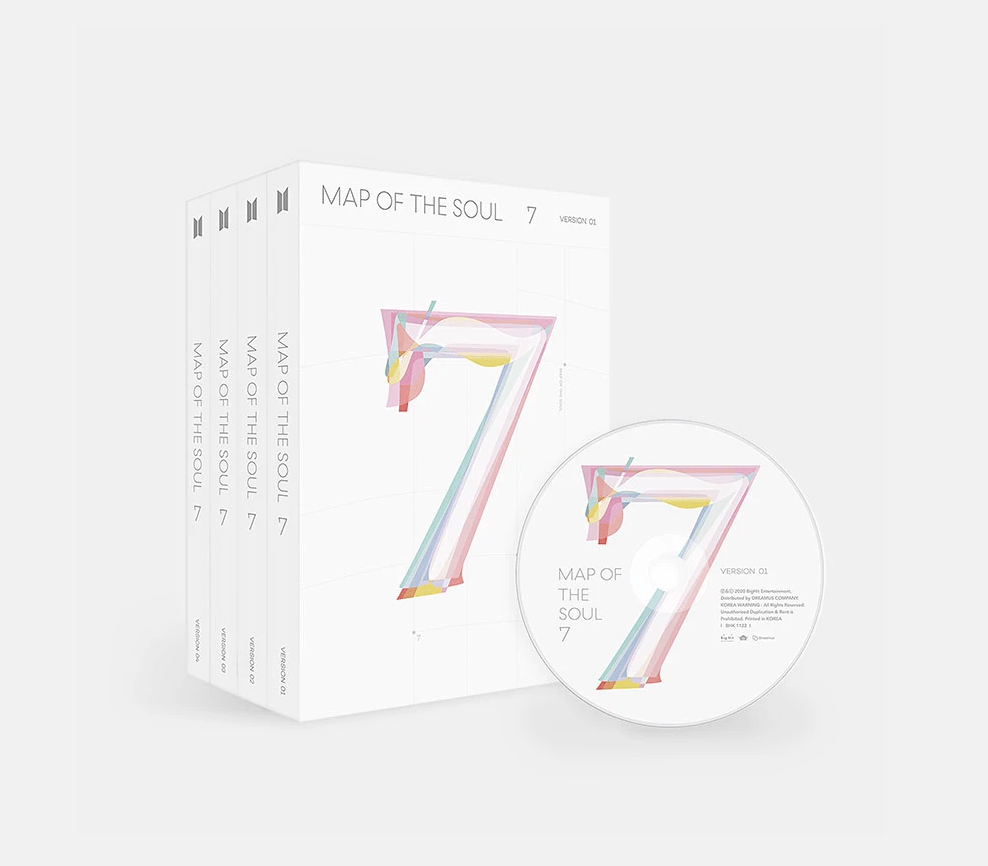 BTS - 4TH FULL ALBUM MAP OF THE SOUL 7 BTS - 4TH FULL ALBUM MAP OF THE SOUL 7