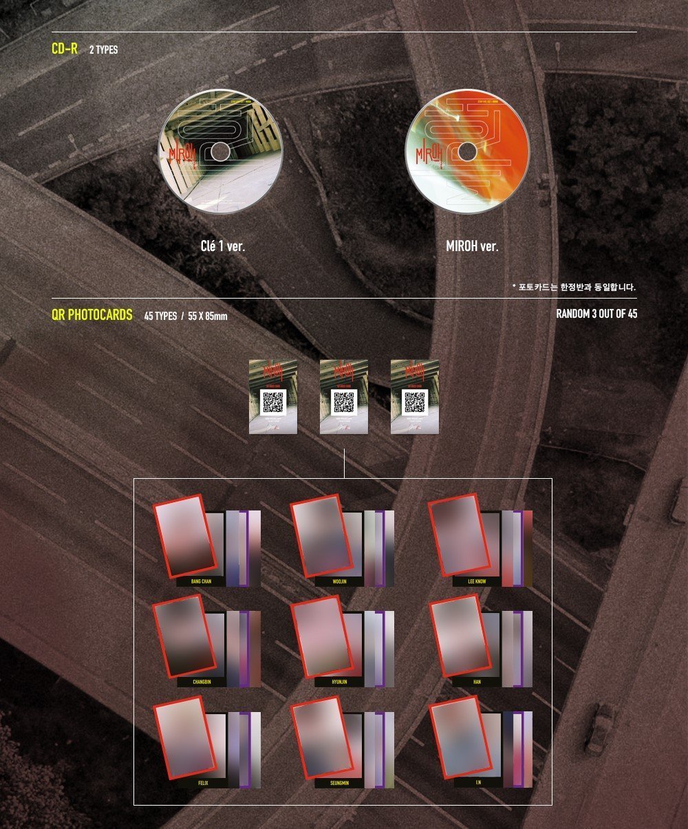 Apple Music Random Ver STRAY KIDS - MINI ALBUM - CLE 1 : MIROH