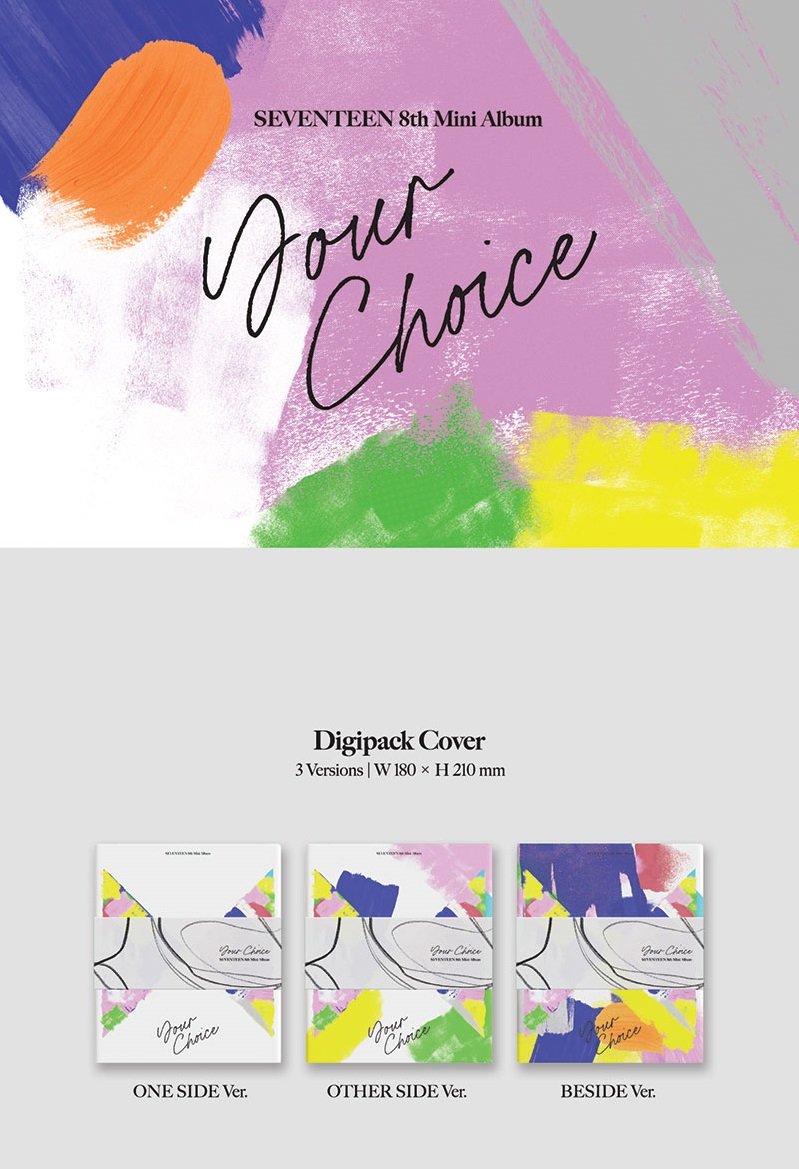 Apple Music SEVENTEEN - 8TH MINI ALBUM [YOUR CHOICE]